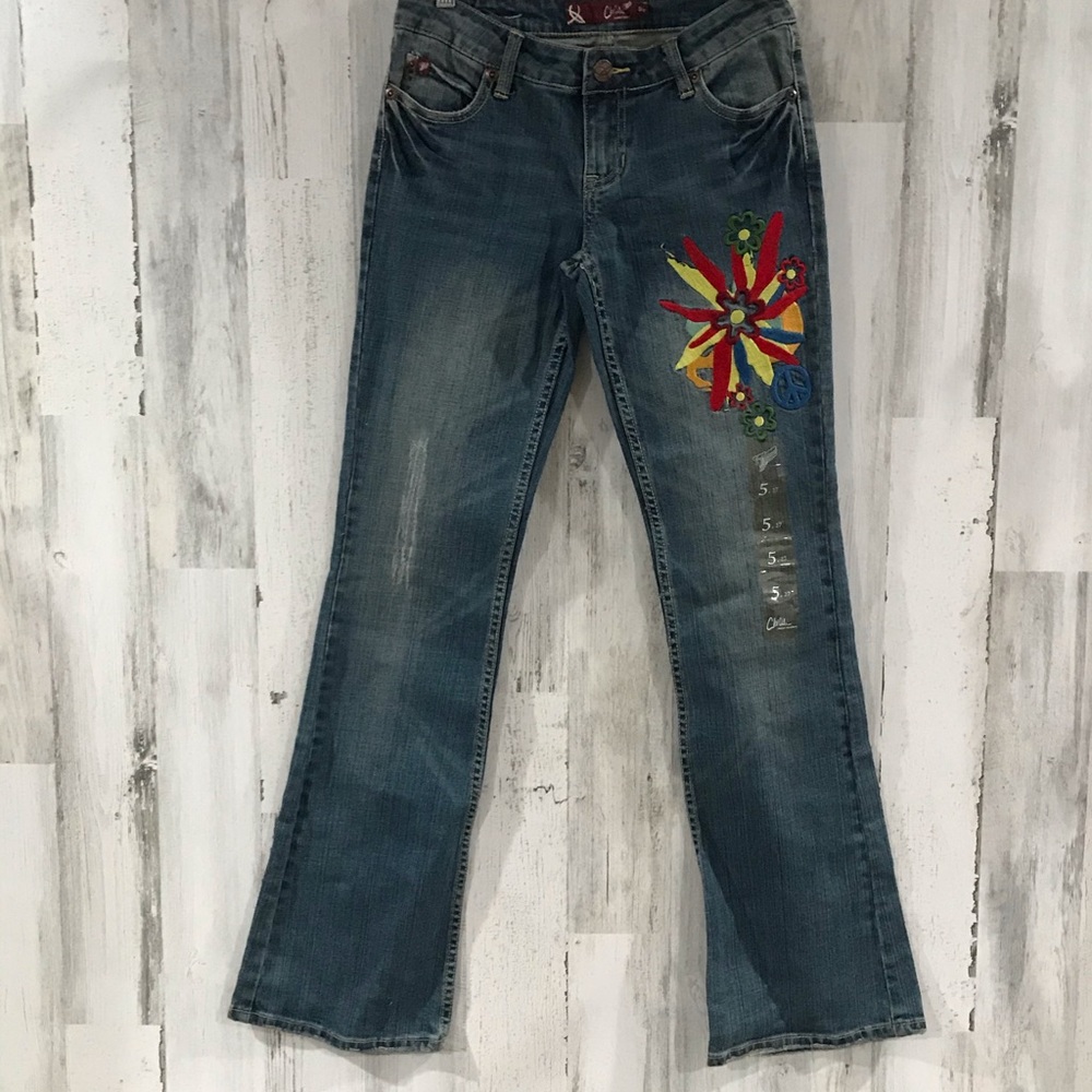 CHIQLE NWOT Denim Architect Jeans Size 5/27 Waist